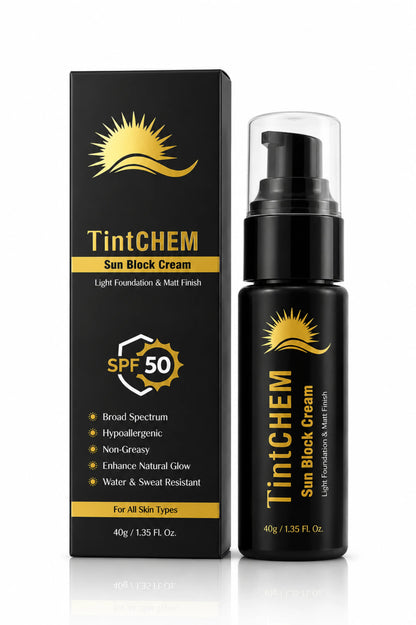 TintCHEM Sun Block Cream SPF 50