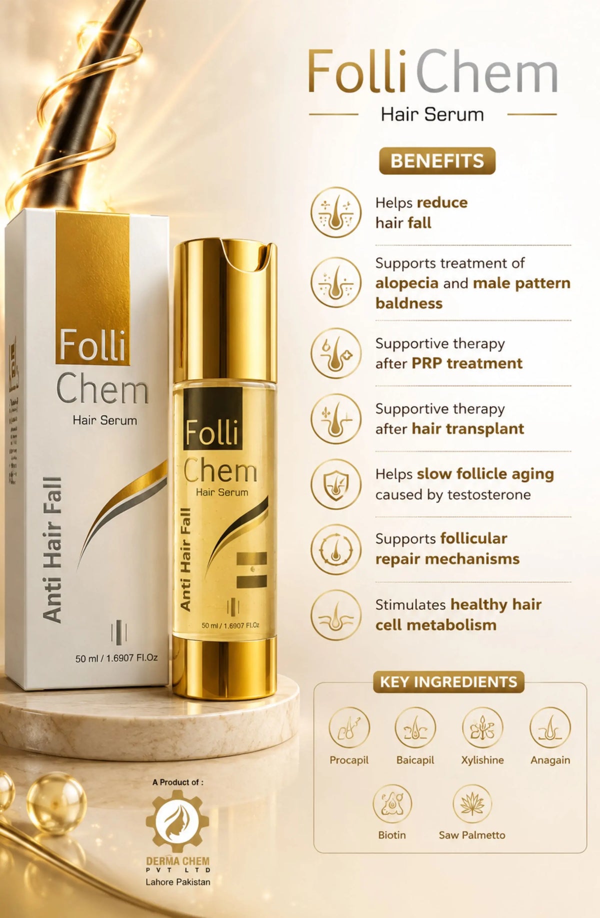 Folli Chem Hair Serum