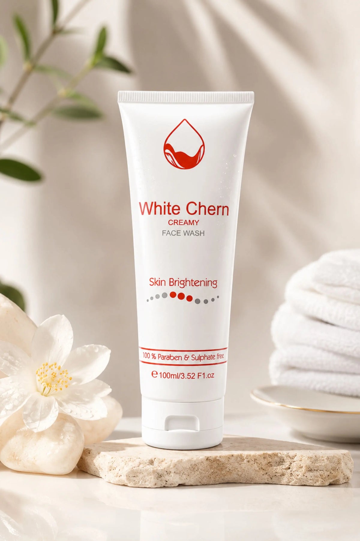 WhiteChem Creamy Face Wash – Gentle Hydrating Cleanser for Dry Skin